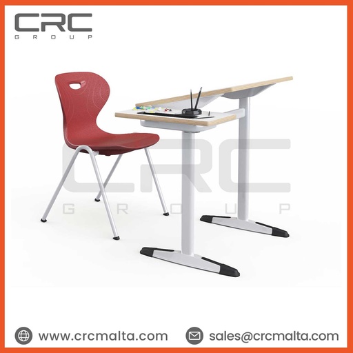 CRC Atlas single laminated desk top paint desk D01-13323