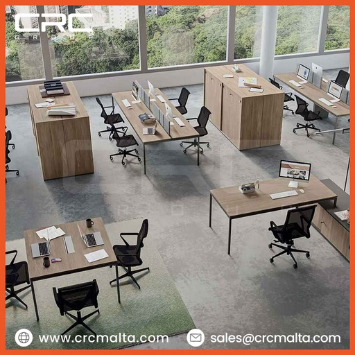 CRC Operative Office Desk Quad X1